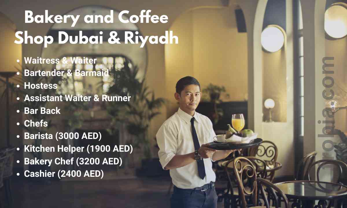 Bakery and Coffee Shop Dubai & Riyadh